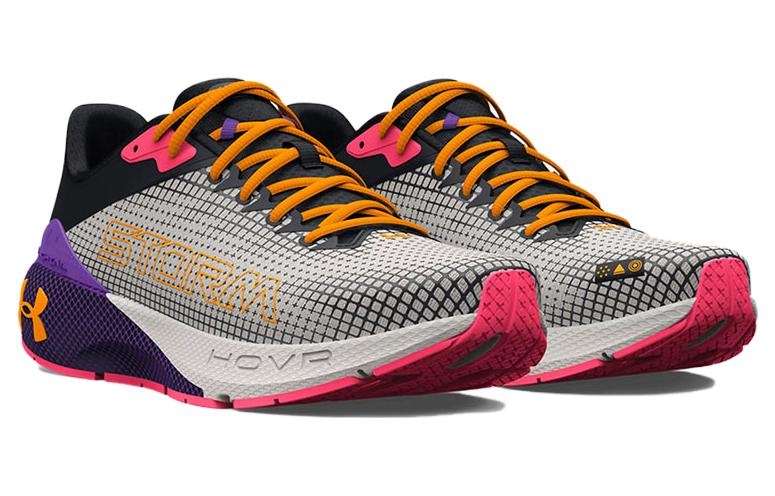(WMNS) Under Armour HOVR Machina 'Storm-White Clay Formula Orange' 3026551-300 - 3