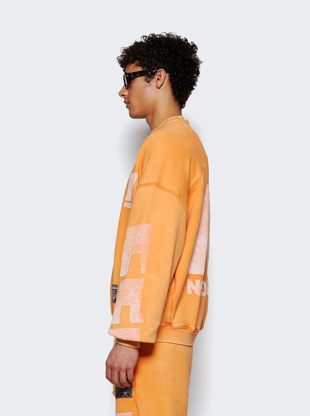 Heritage Crewneck Sweatshirt Bosch Orange - 3