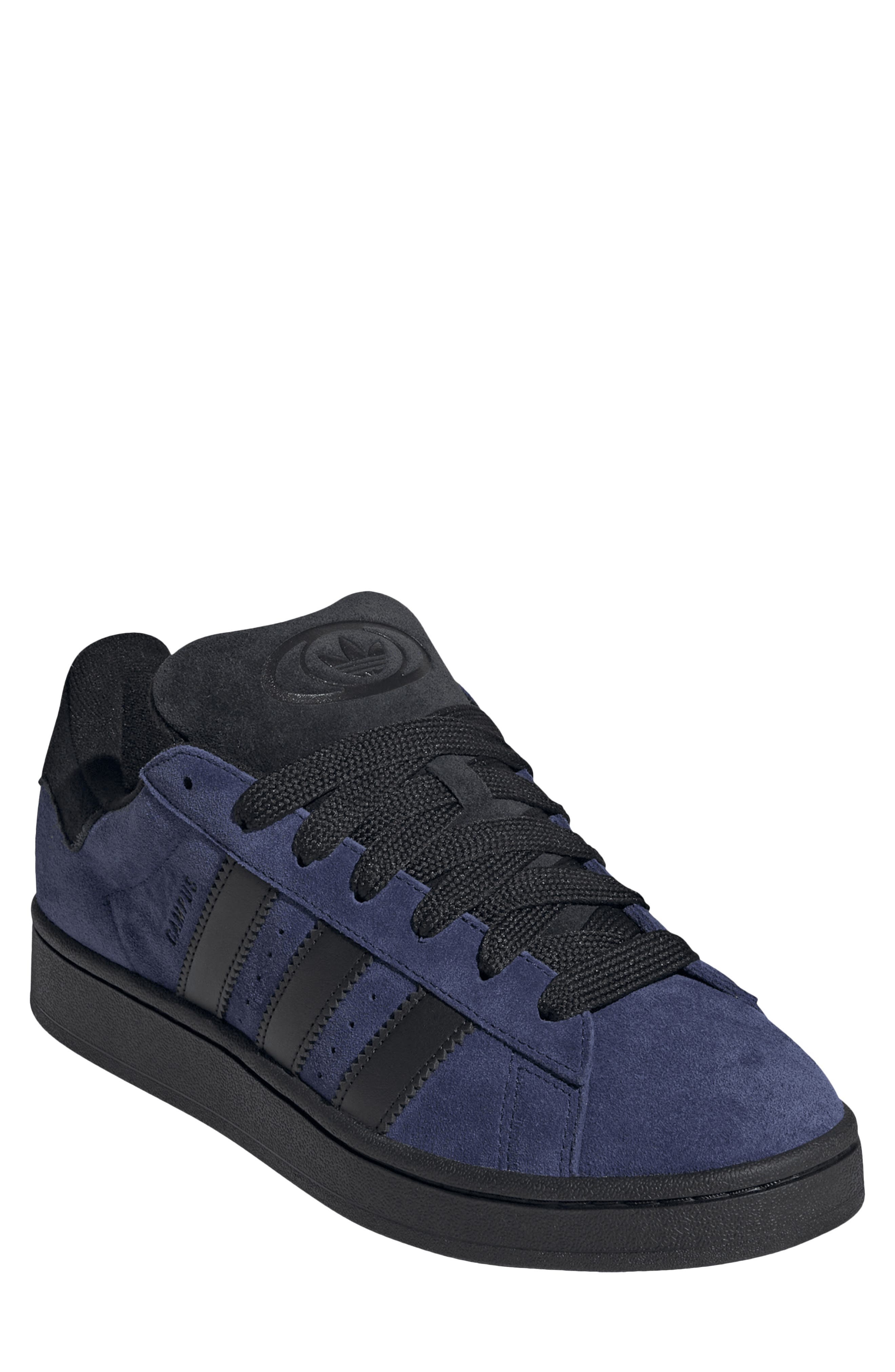 adidas Campus 00s Sneaker in Black/Black/Dark Blue at Nordstrom - 1