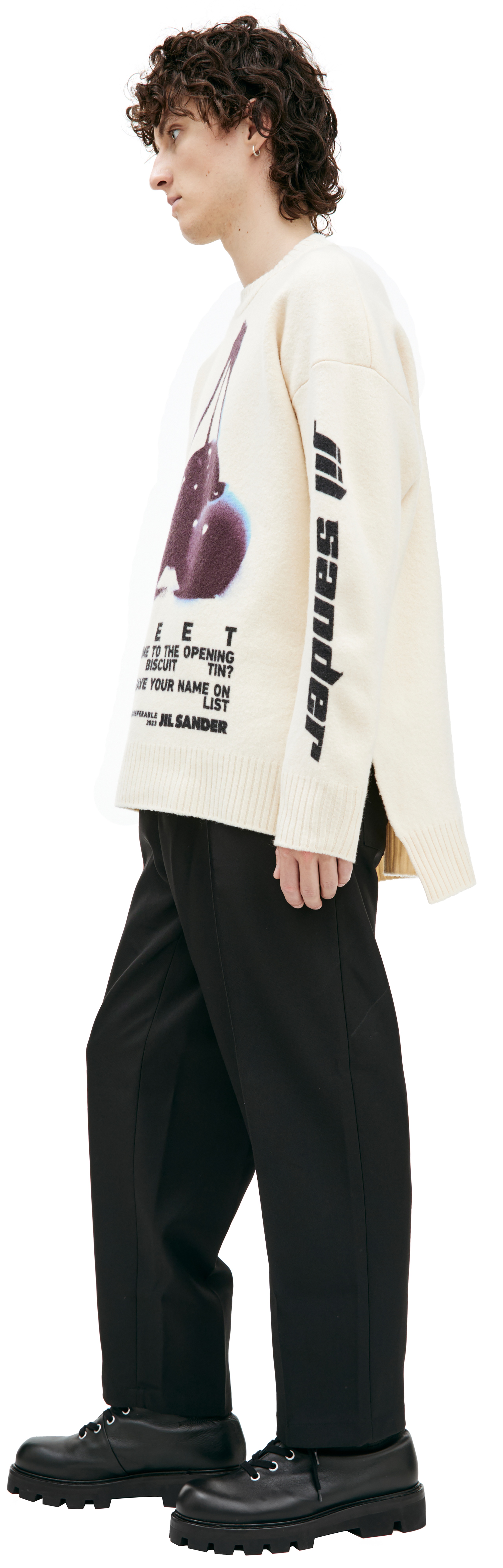 PRINTED WOOL SWEATER - 2