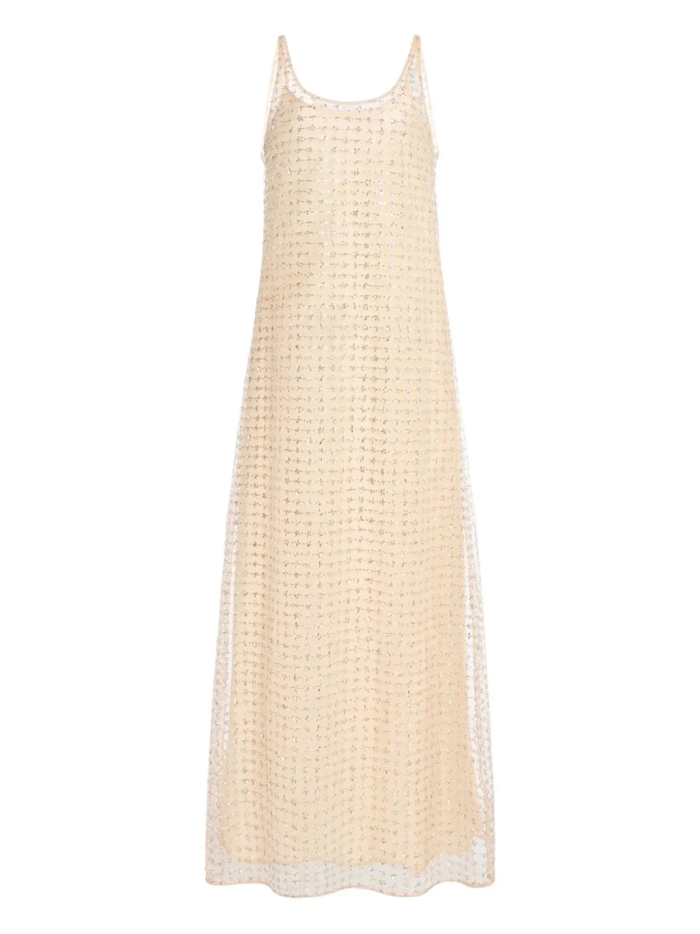 Aurielle star-embellished maxi dress - 1