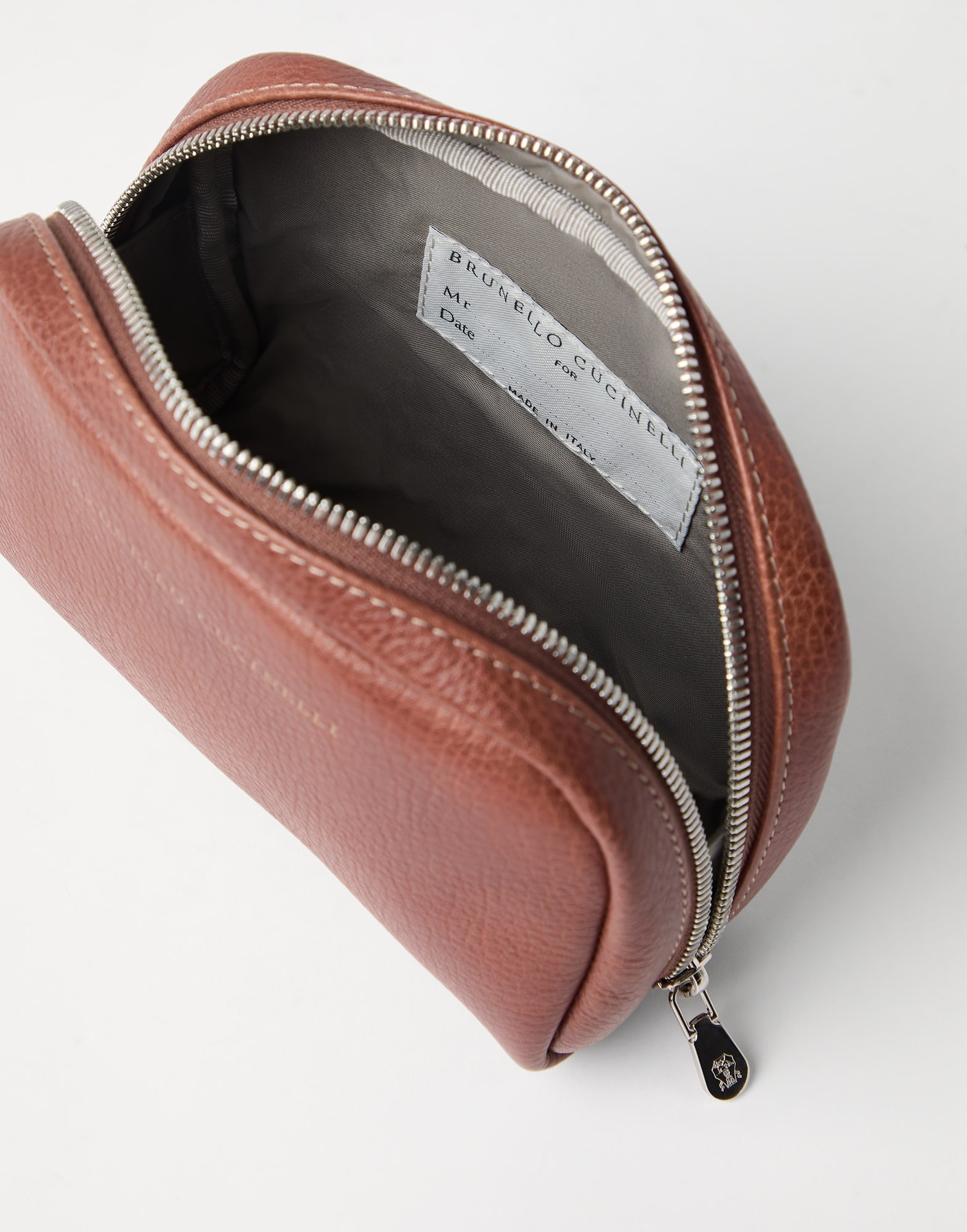 Grained calfskin beauty case - 3