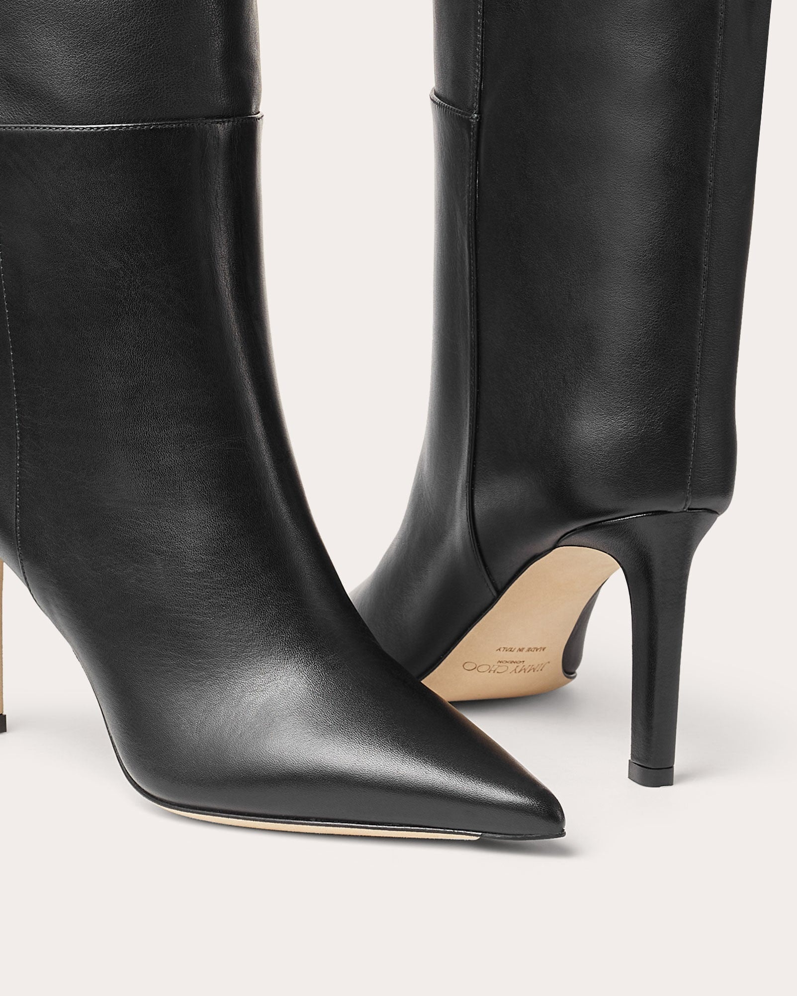 Alizze 85 Leather Knee-High Boot - 3