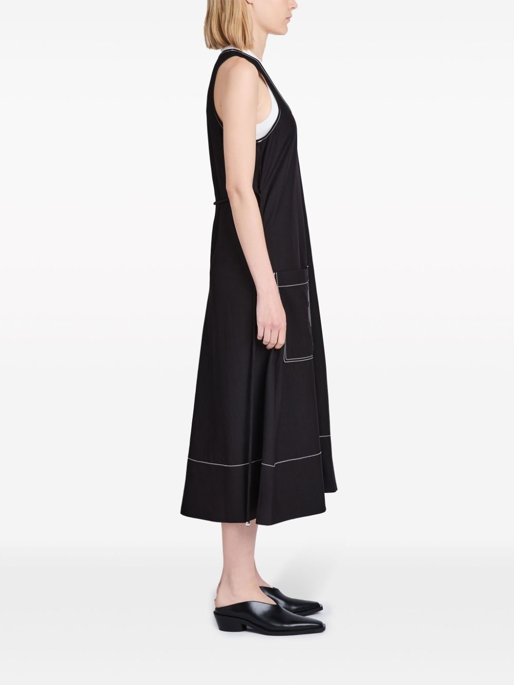 Lucy A-line midi dress - 3