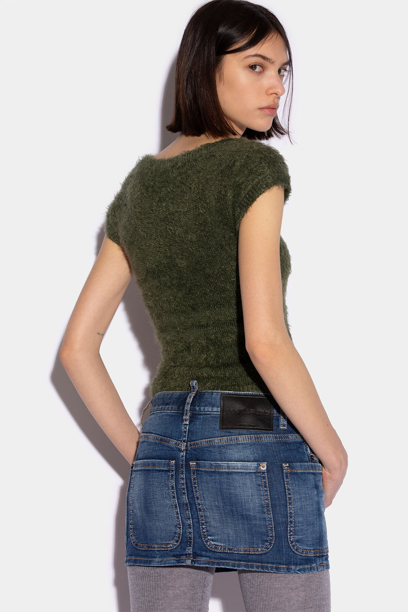 DSQUARED2 TACTICAL MINI SKIRT outlook