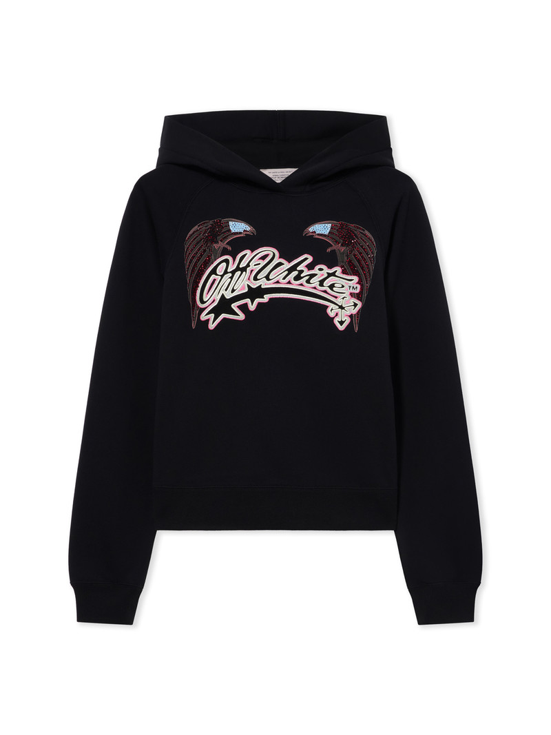 Swarovski Double Eagle Raglan Hoodie 1