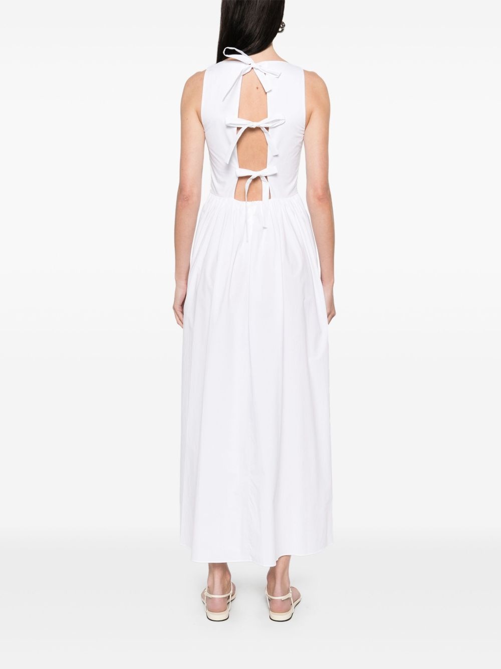 Tie Back midi dress - 4