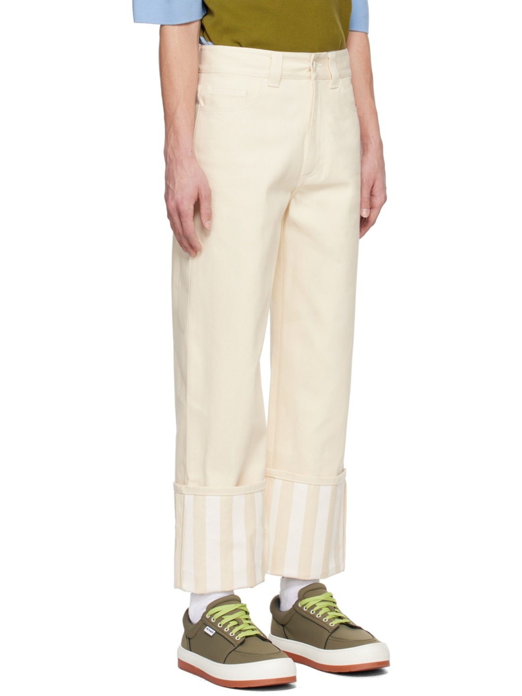 Beige Bellidentro Jeans - 2