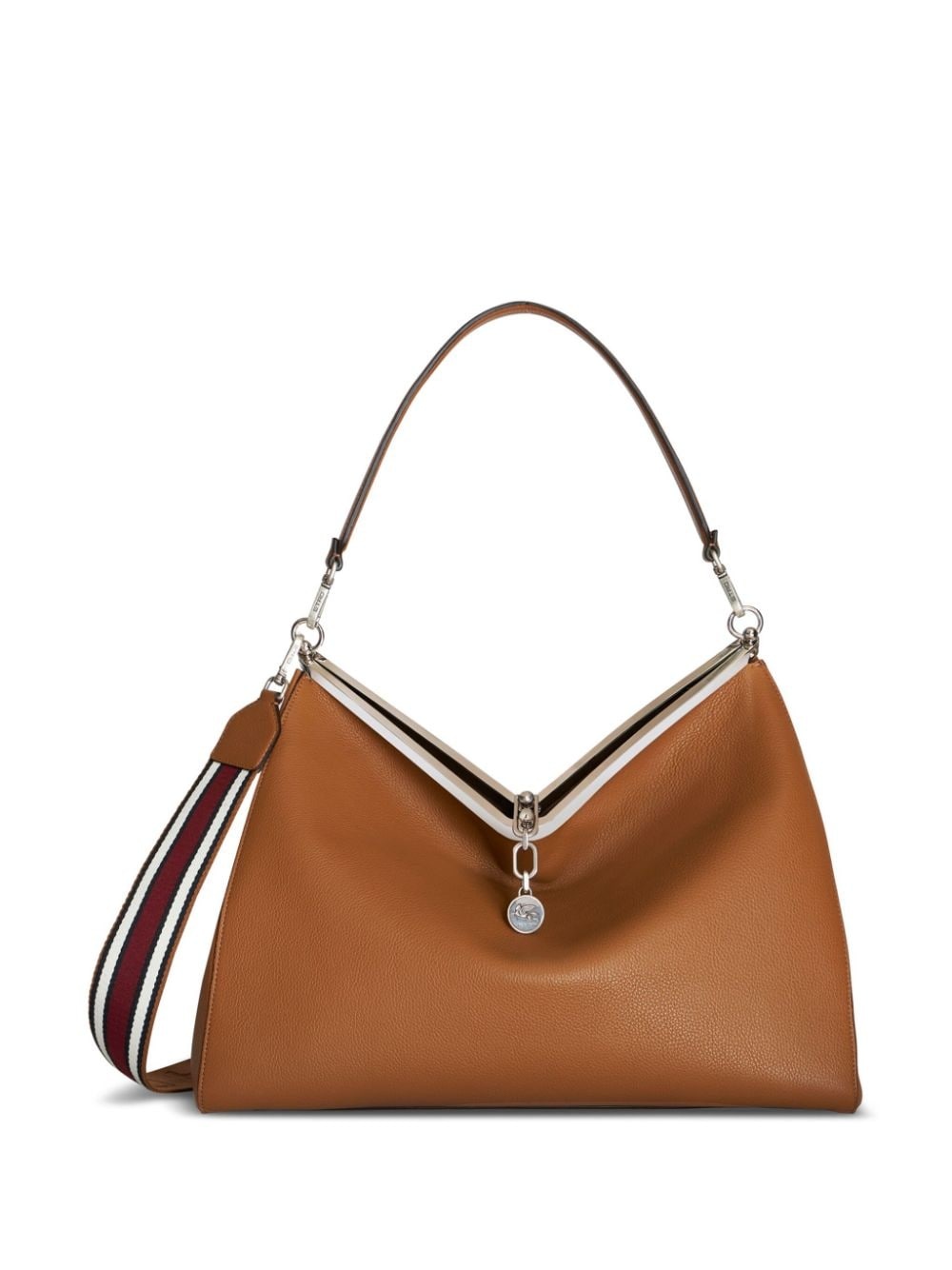 Vela leather shoulder bag - 3