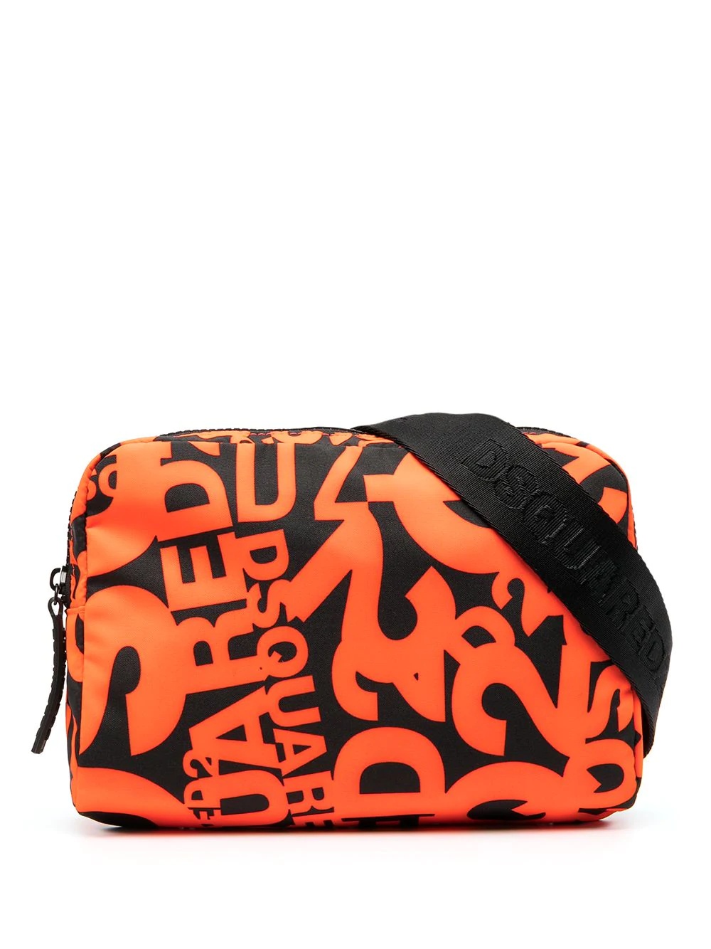 logo print belt bag - 1