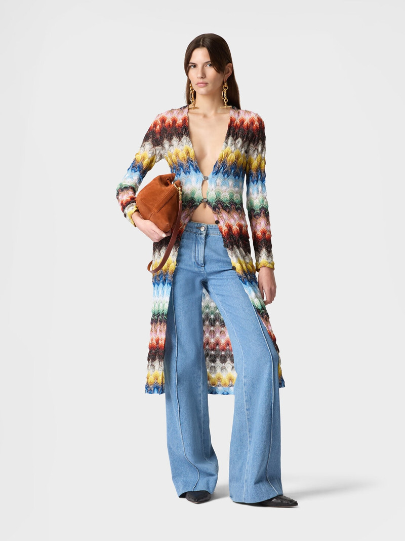 Missoni Long lace cardigan outlook
