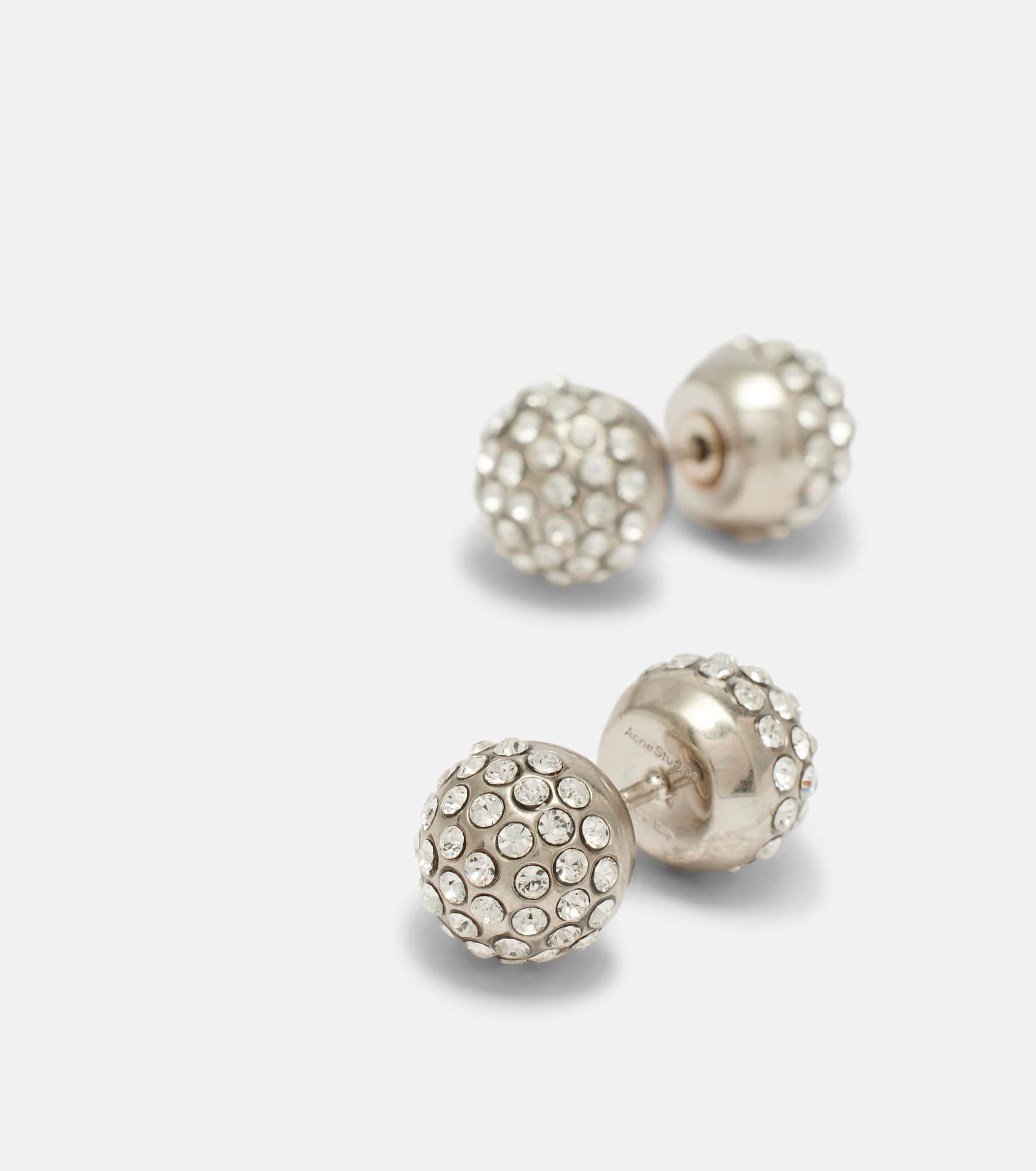 Crystal-embellished earrings - 4