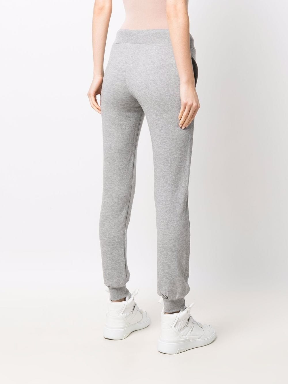 logo-print jersey joggers - 4