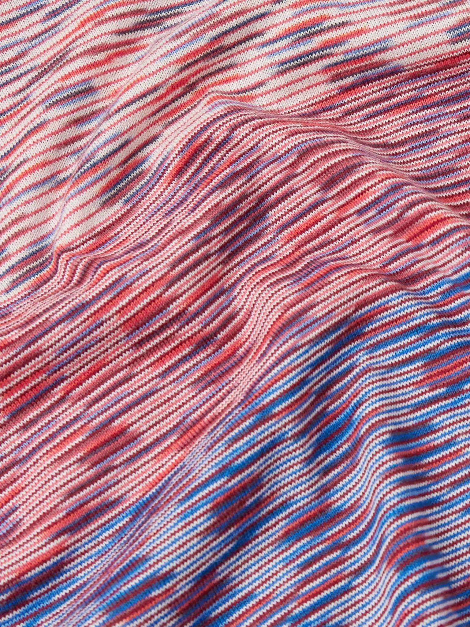 Space-Dyed Dégradé Cotton T-Shirt - 5