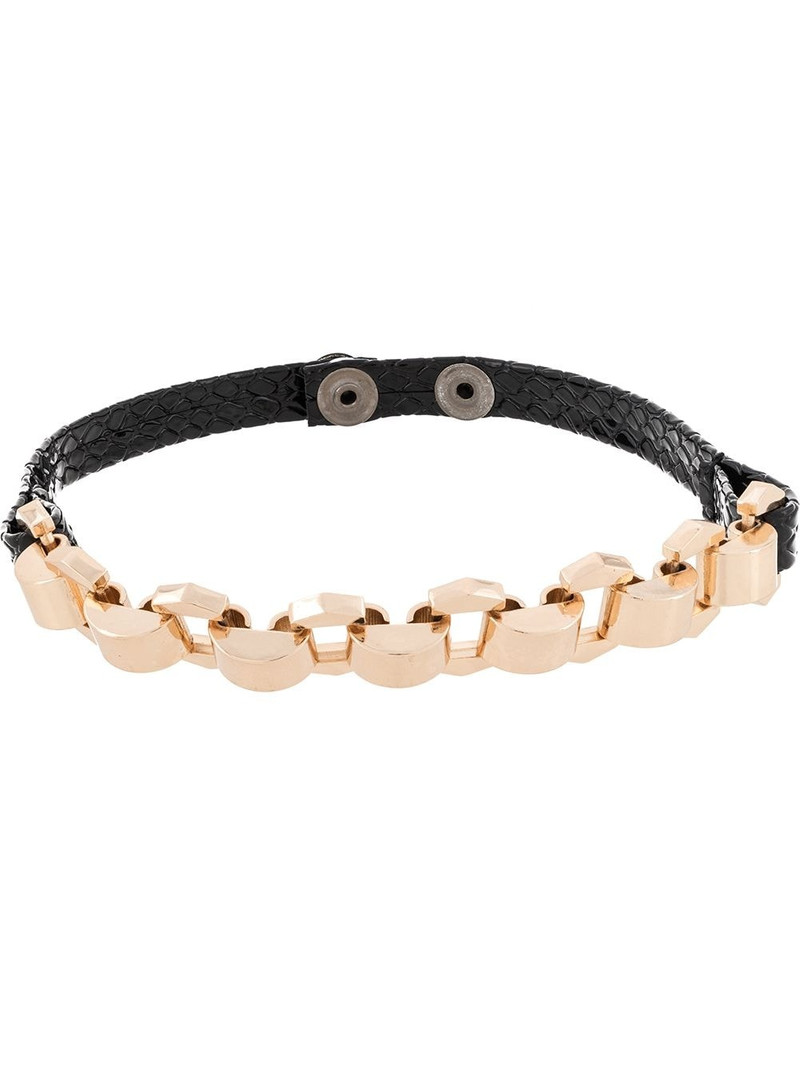 Fab leather choker 1