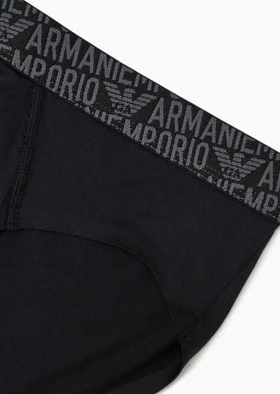 EMPORIO ARMANI Essential microfibre briefs outlook