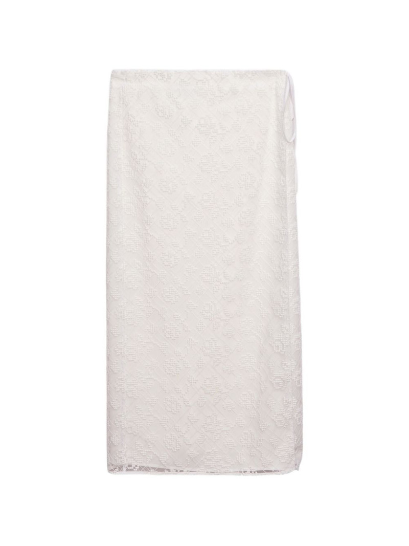 lace tie maxi skirt 1