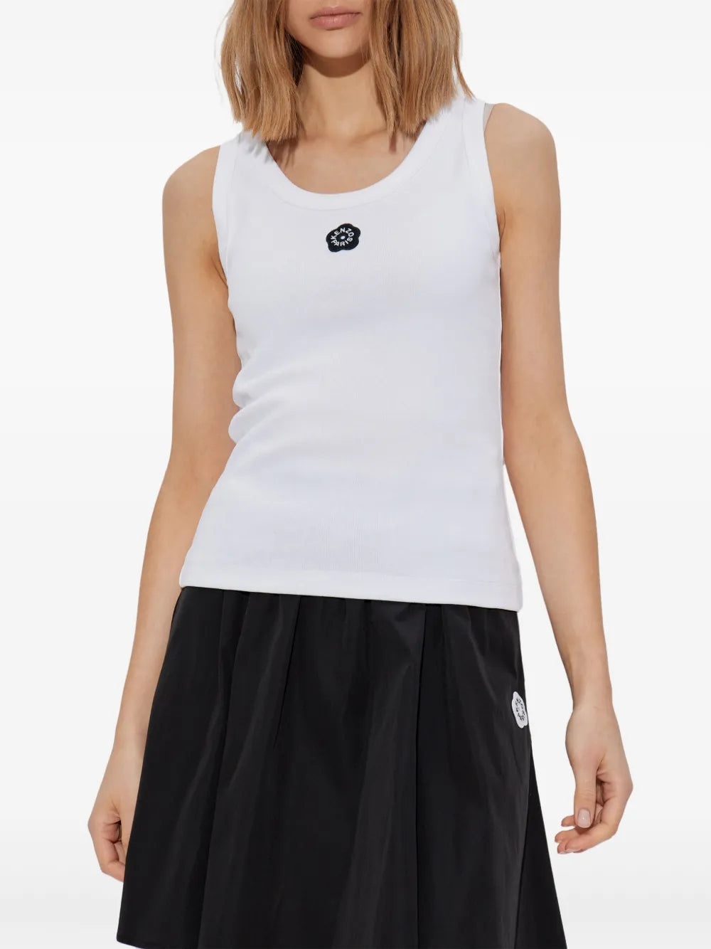 Kenzo Women Stretch Cotton Top - 3