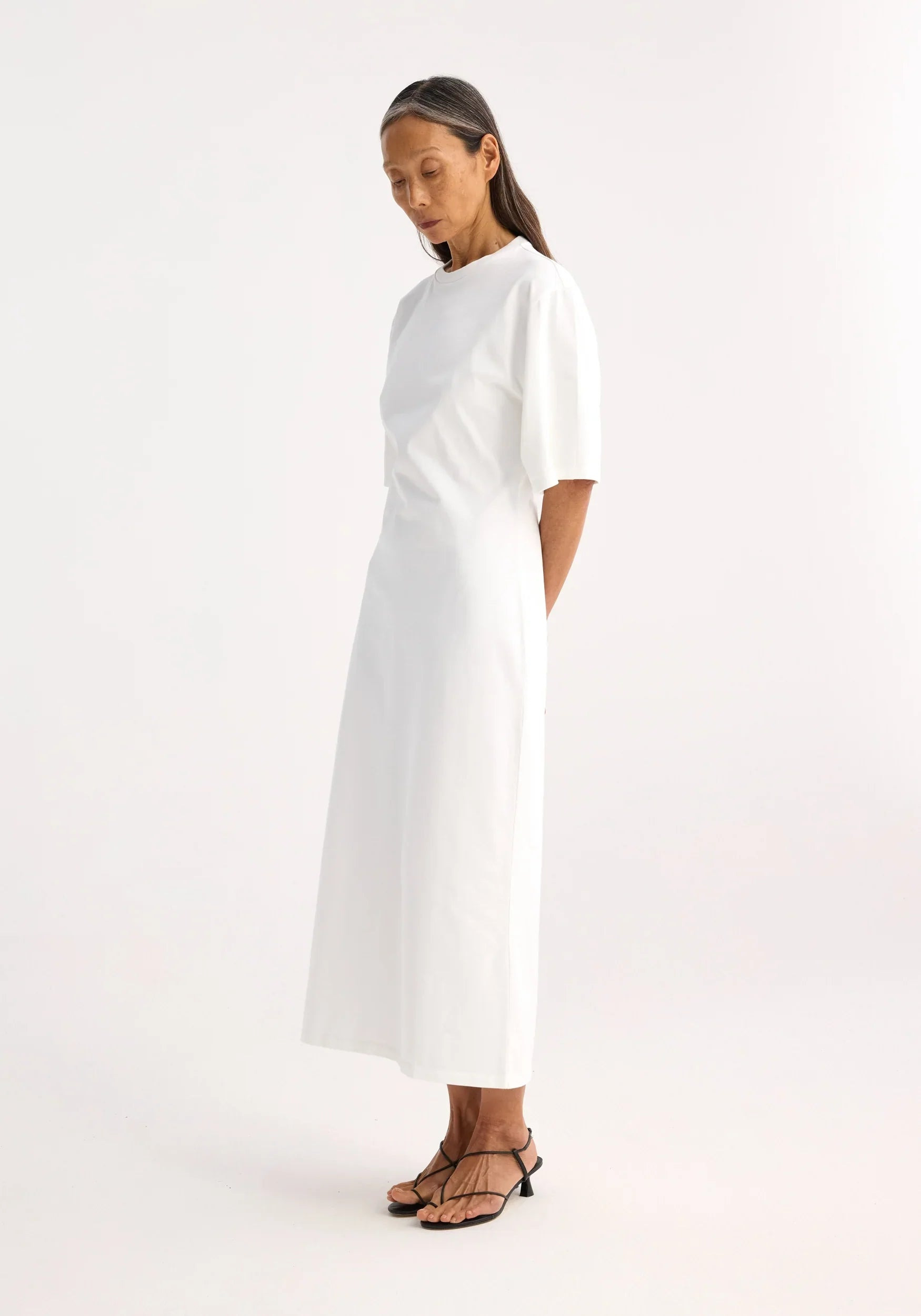 Jersey Fitted T-Shirt Dress - 4