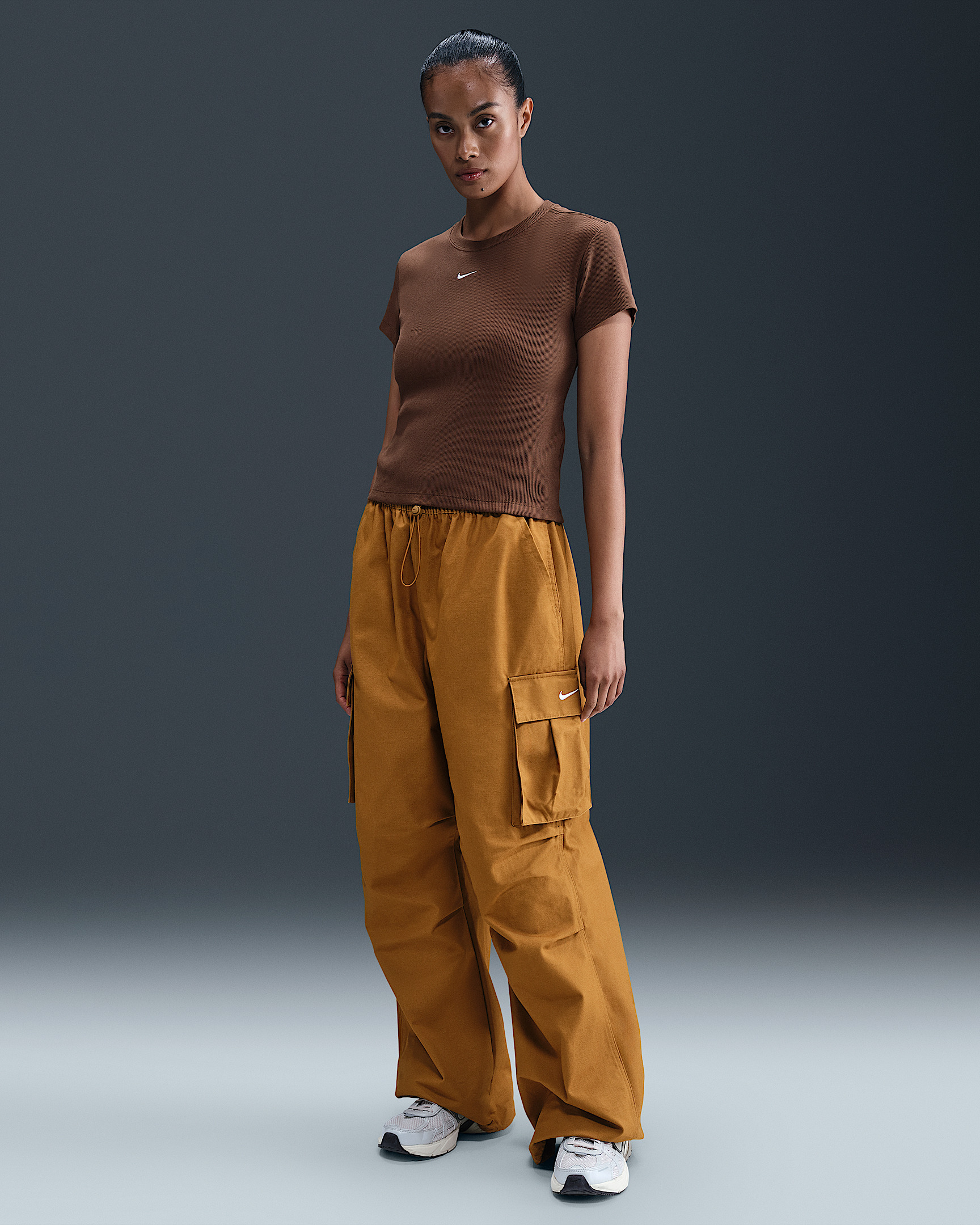 Nike Sportswear Women's Tight Ribbed Short-Sleeve T-Shirt - 4