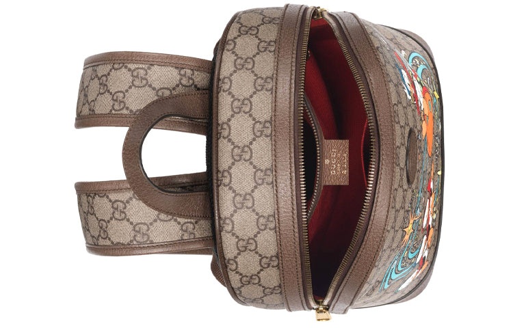 (WMNS) Gucci x Disney Small Donald Duck Backpack 'GG Supreme' 552884-2N2AT-8683 - 6