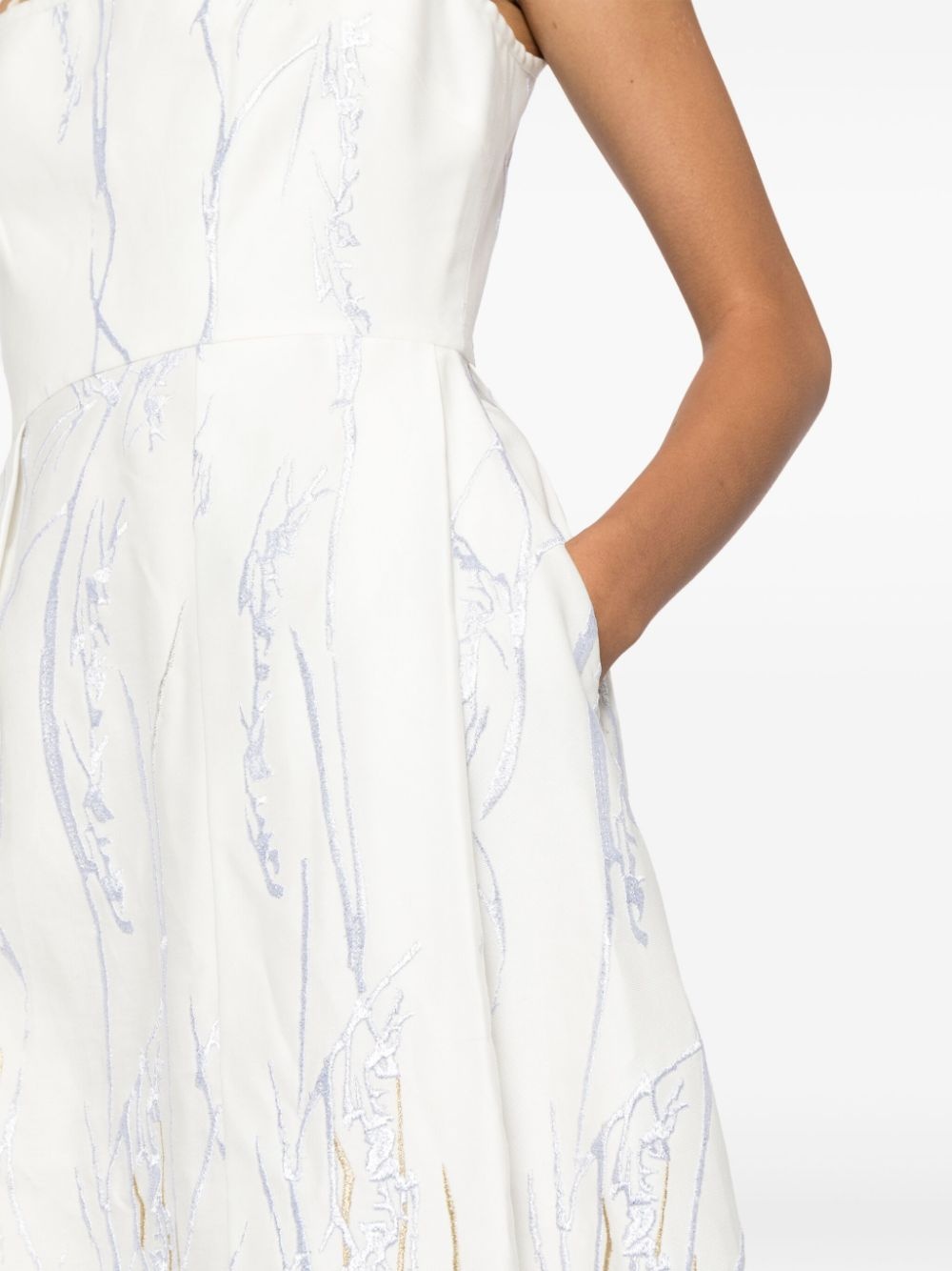 Arboreal midi dress - 5