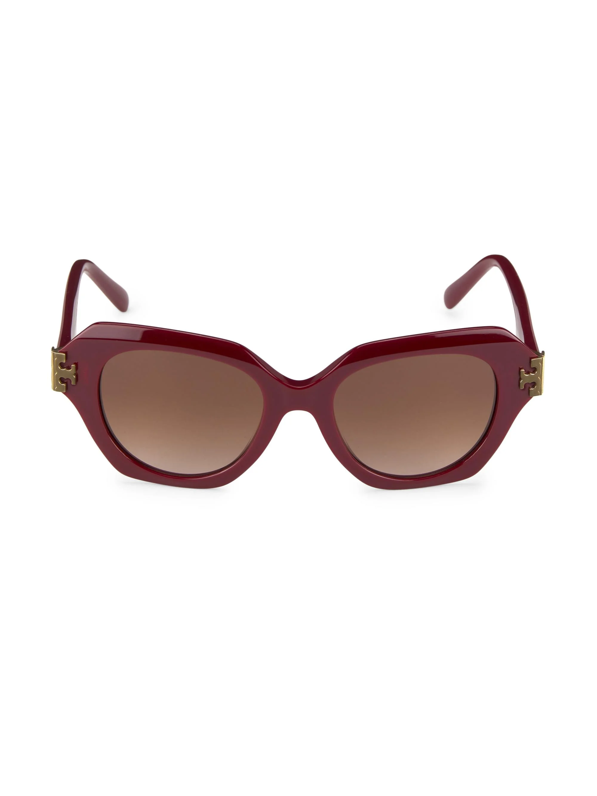 Women's 51MM Square Sunglasses - Gradient Brown - 1