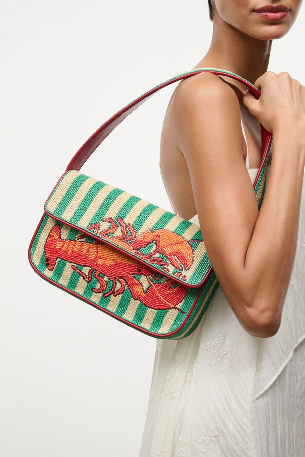 Tommy Beaded Bag - Summer Lobster - 1