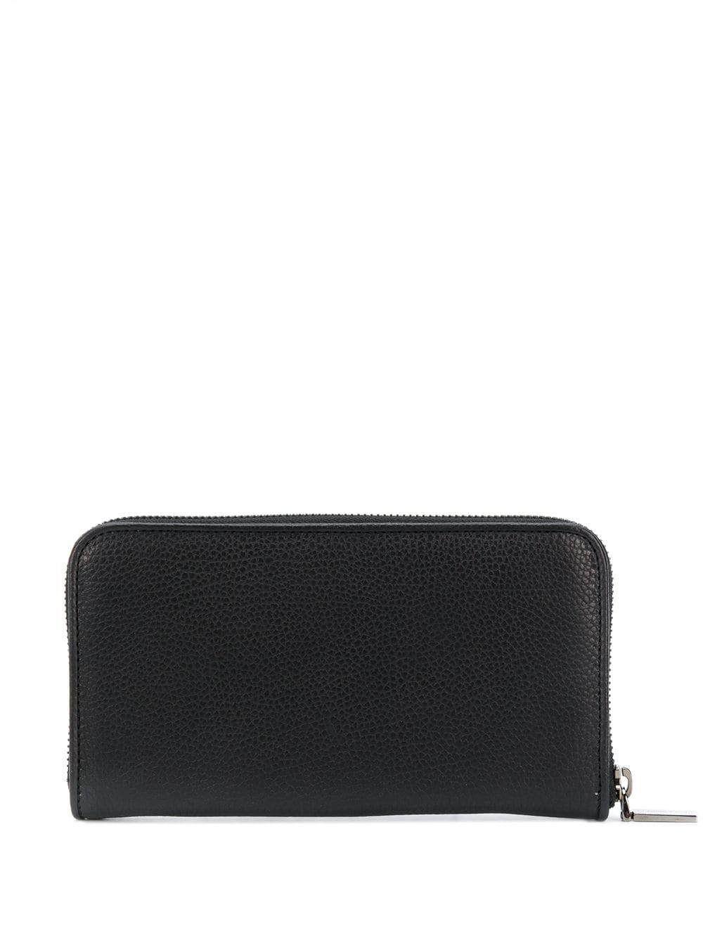 star-patch zip-around continental wallet - 2