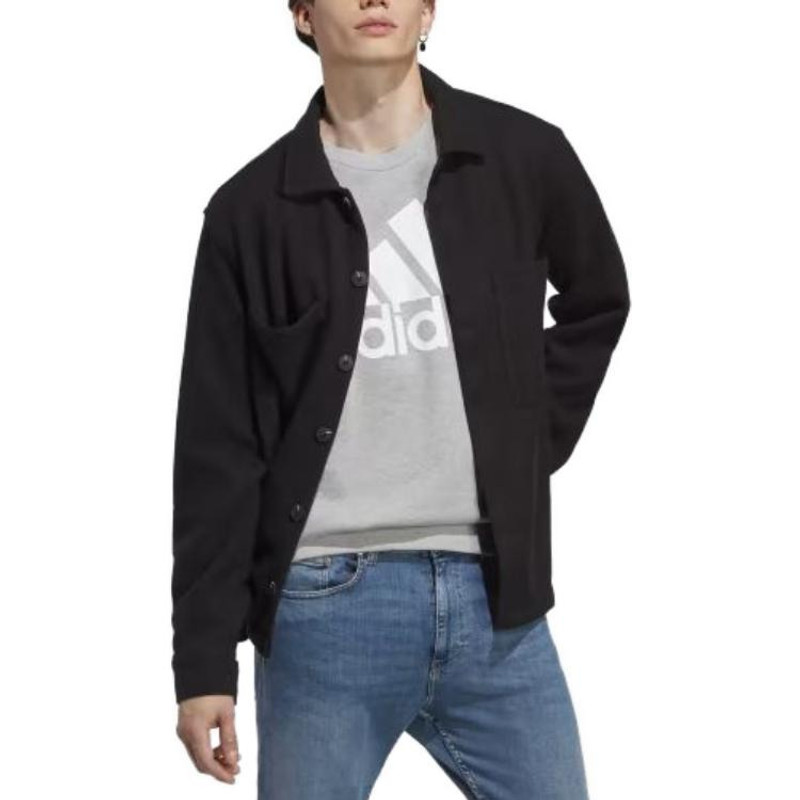 adidas adidas Essentials French Terry Big Logo Sweatshirt 'Medium Grey Heather' IC9326 outlook