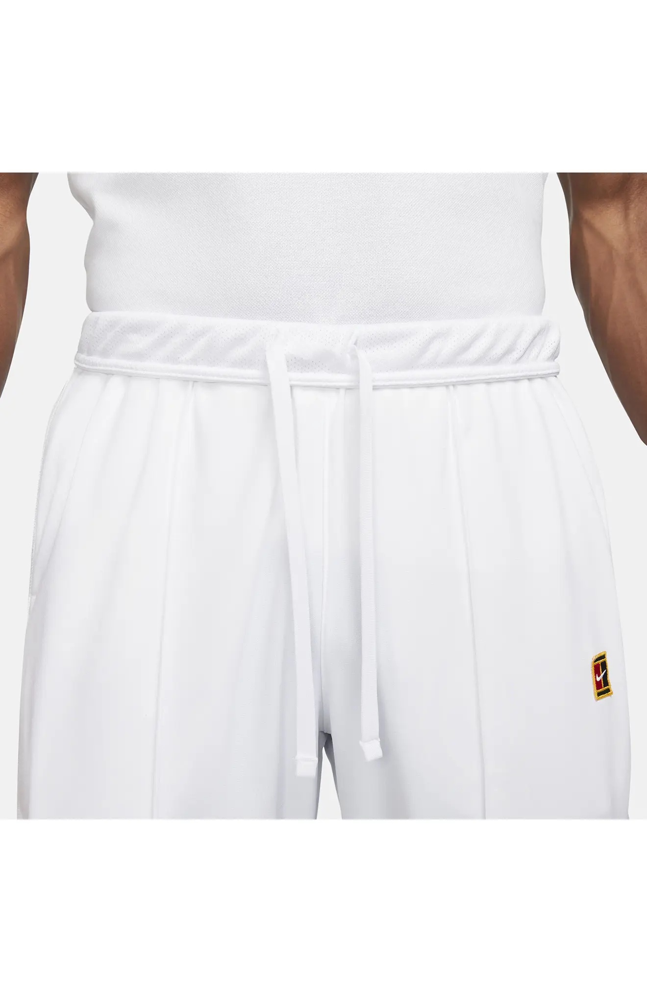 Court Recycled Tennis Pants in White/White/White - 5