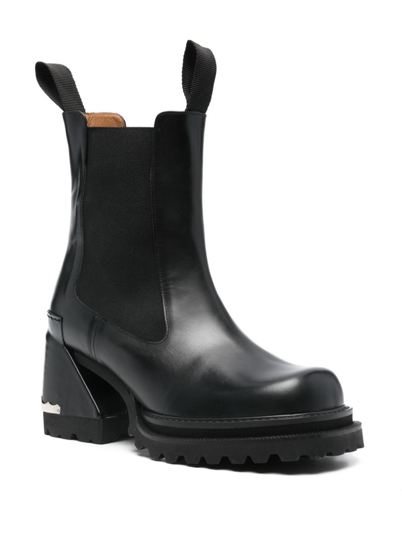 TOGA PULLA 95mm leather boots outlook