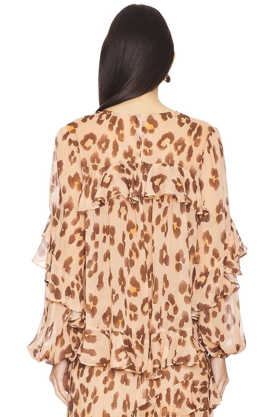 Illuminate V Neck Flutter Top - 3