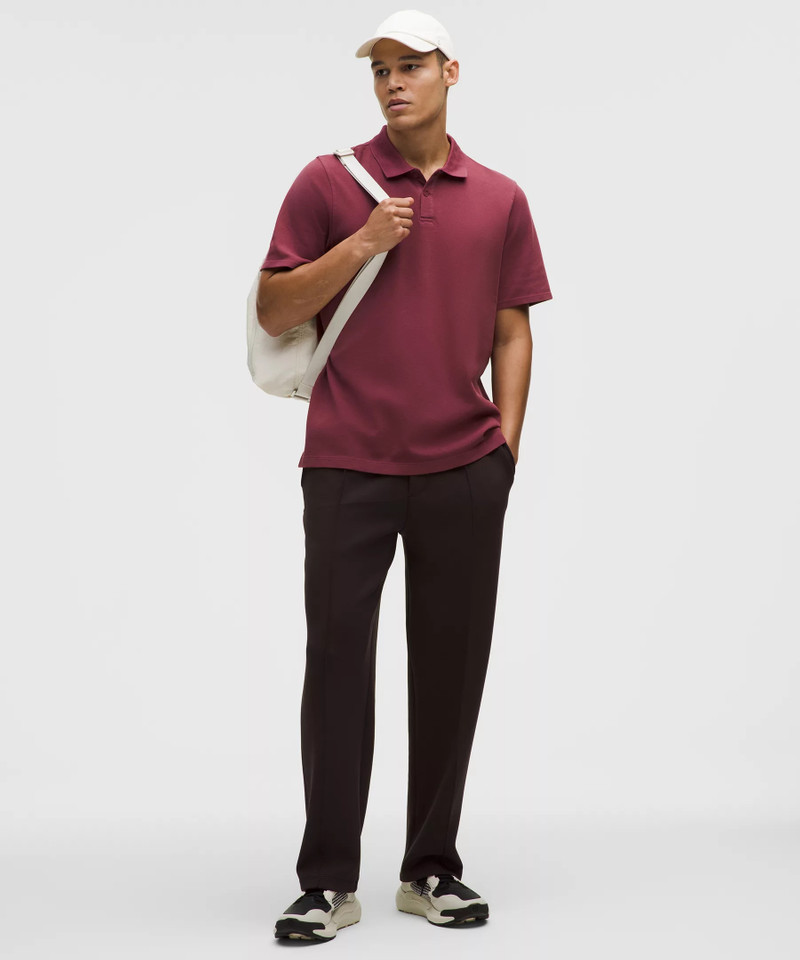 lululemon Cotton Pique Short-Sleeve Polo Shirt outlook