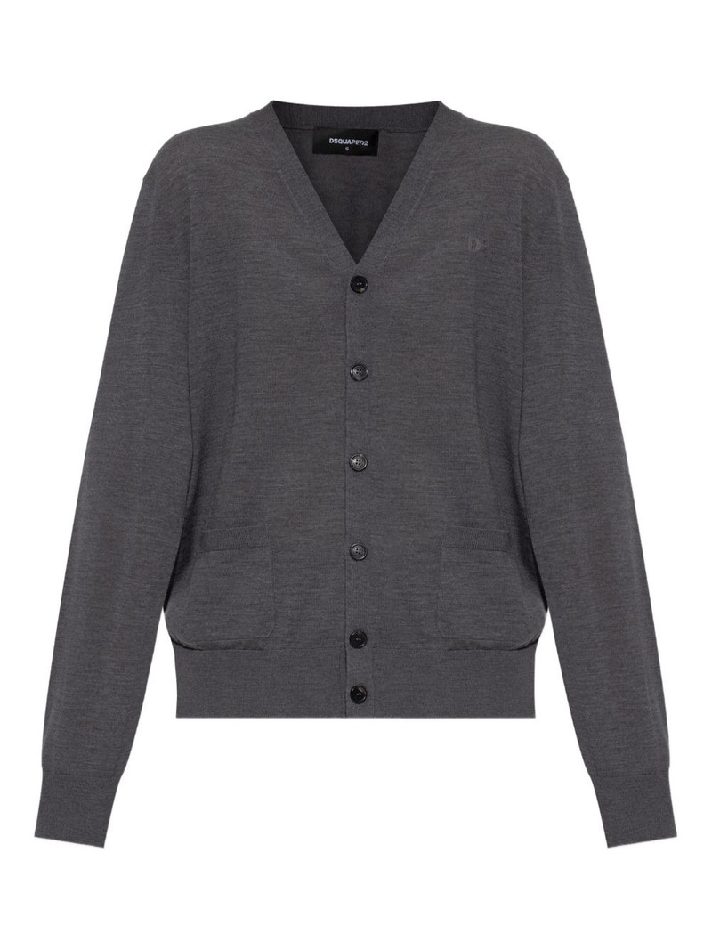 button-up v-neck cardigan 1
