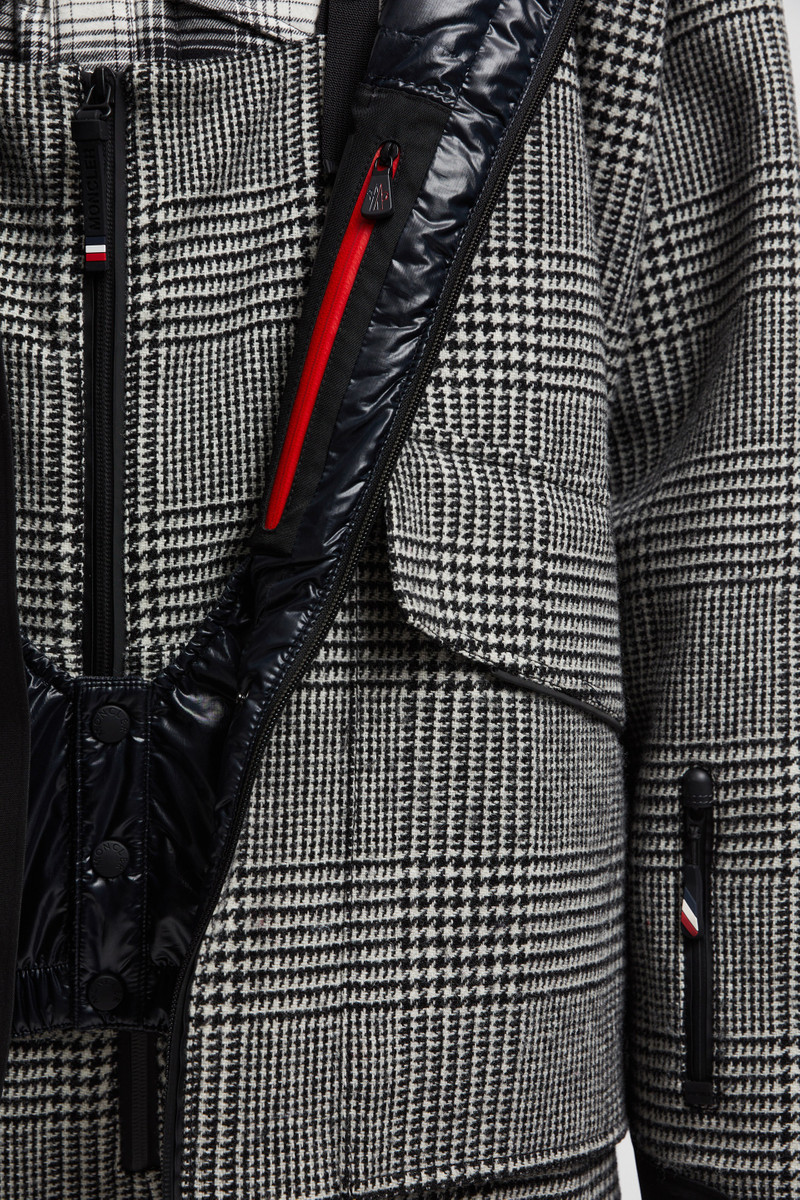 Naudres Hooded Wool Short Down Jacket 9