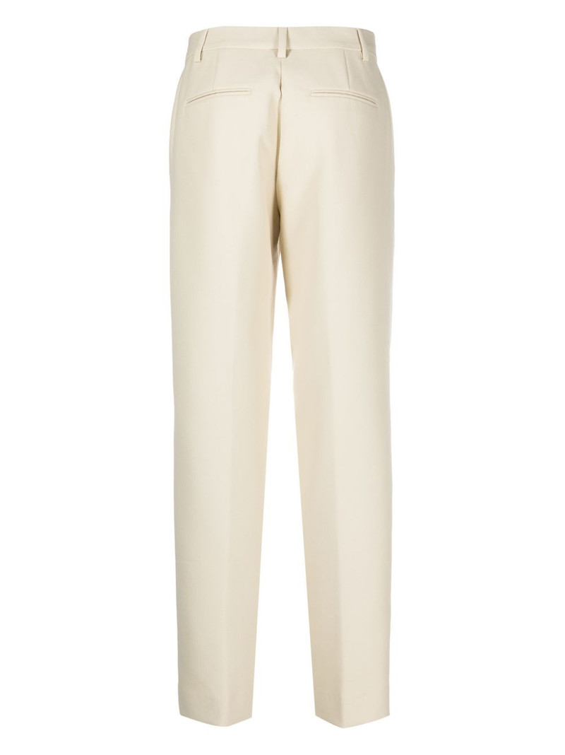 CLOSED satin-finish tailored trousers outlook
