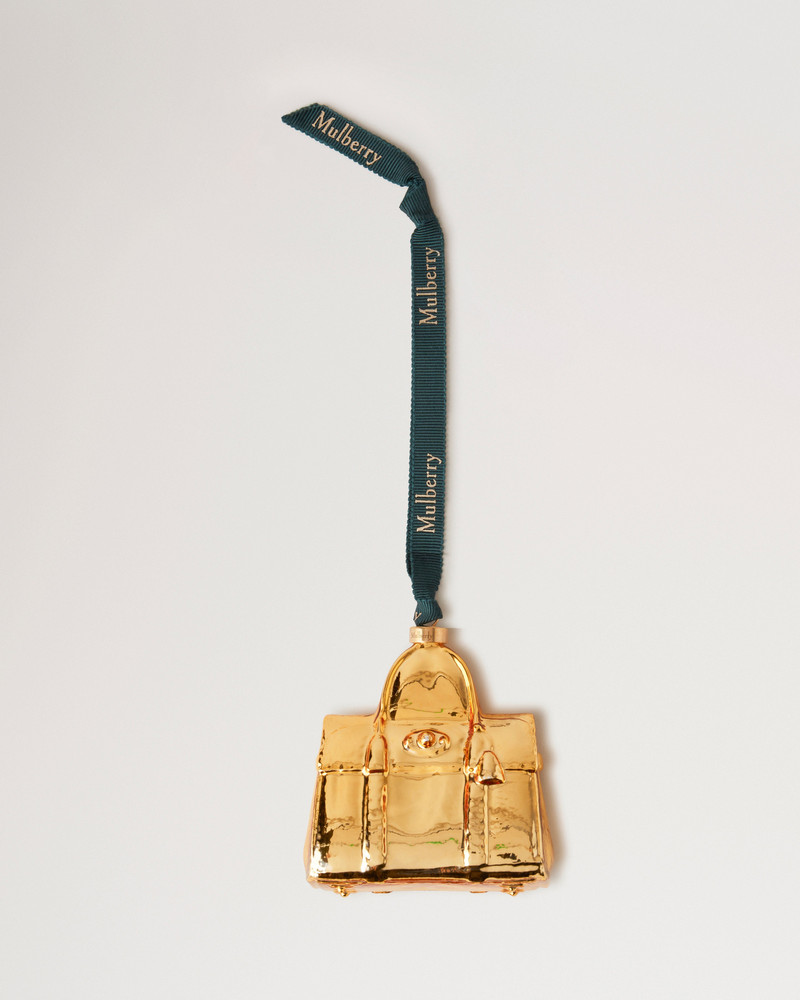Bayswater Bauble Gold Glass 1