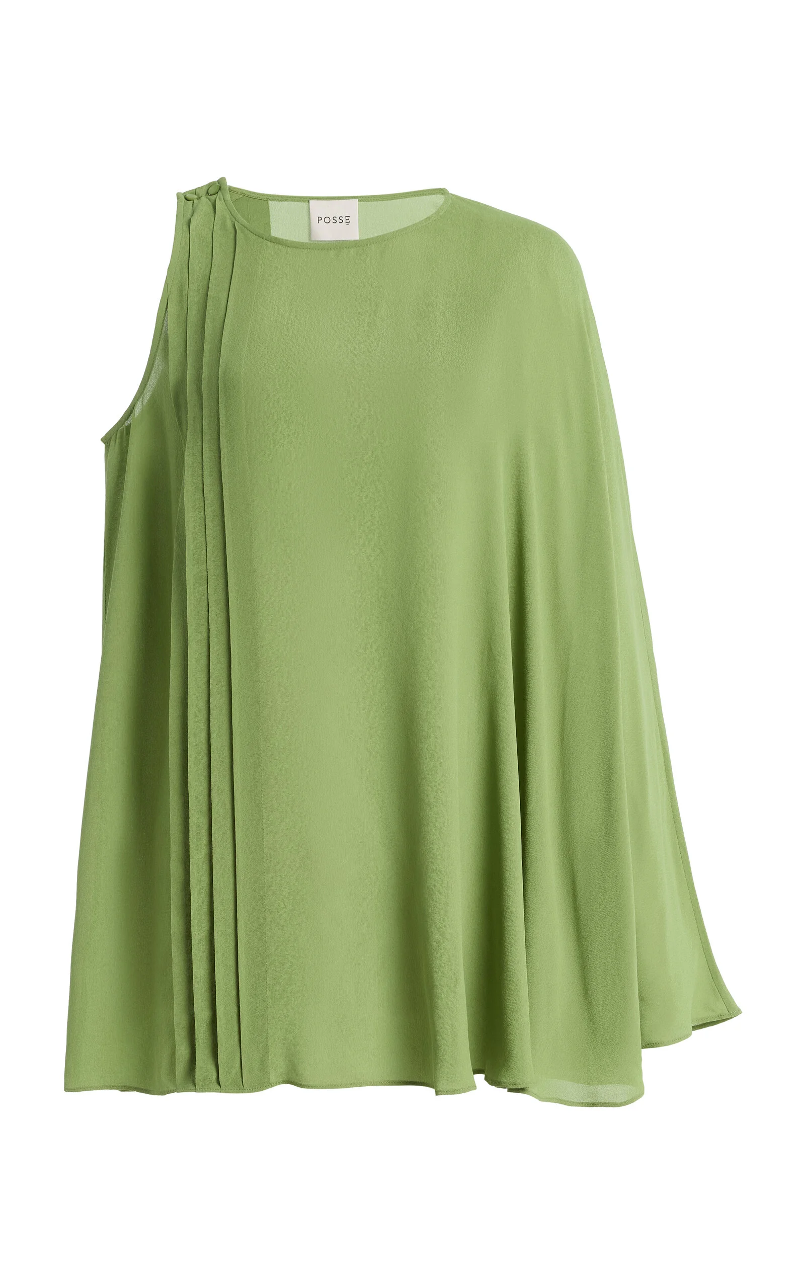 Exclusive La Isla Jane Crepe Top and Bralette Set olive - 1