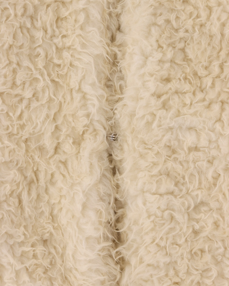 POLAR COAT WITH KNIT COLLAR 7