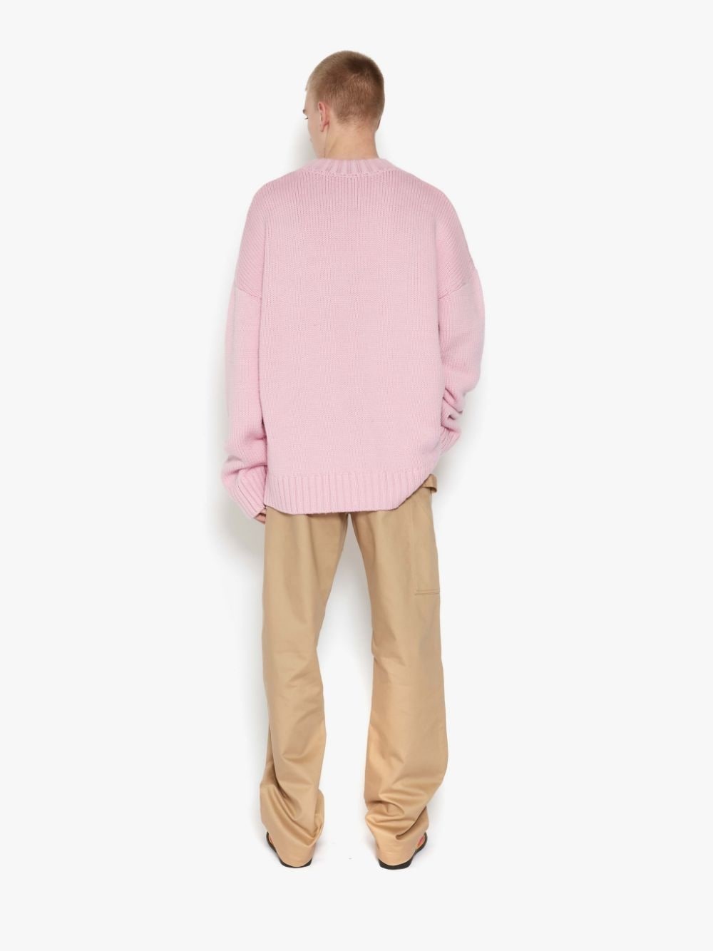 OVERSIZED SWAN CREWNECK JUMPER - 4