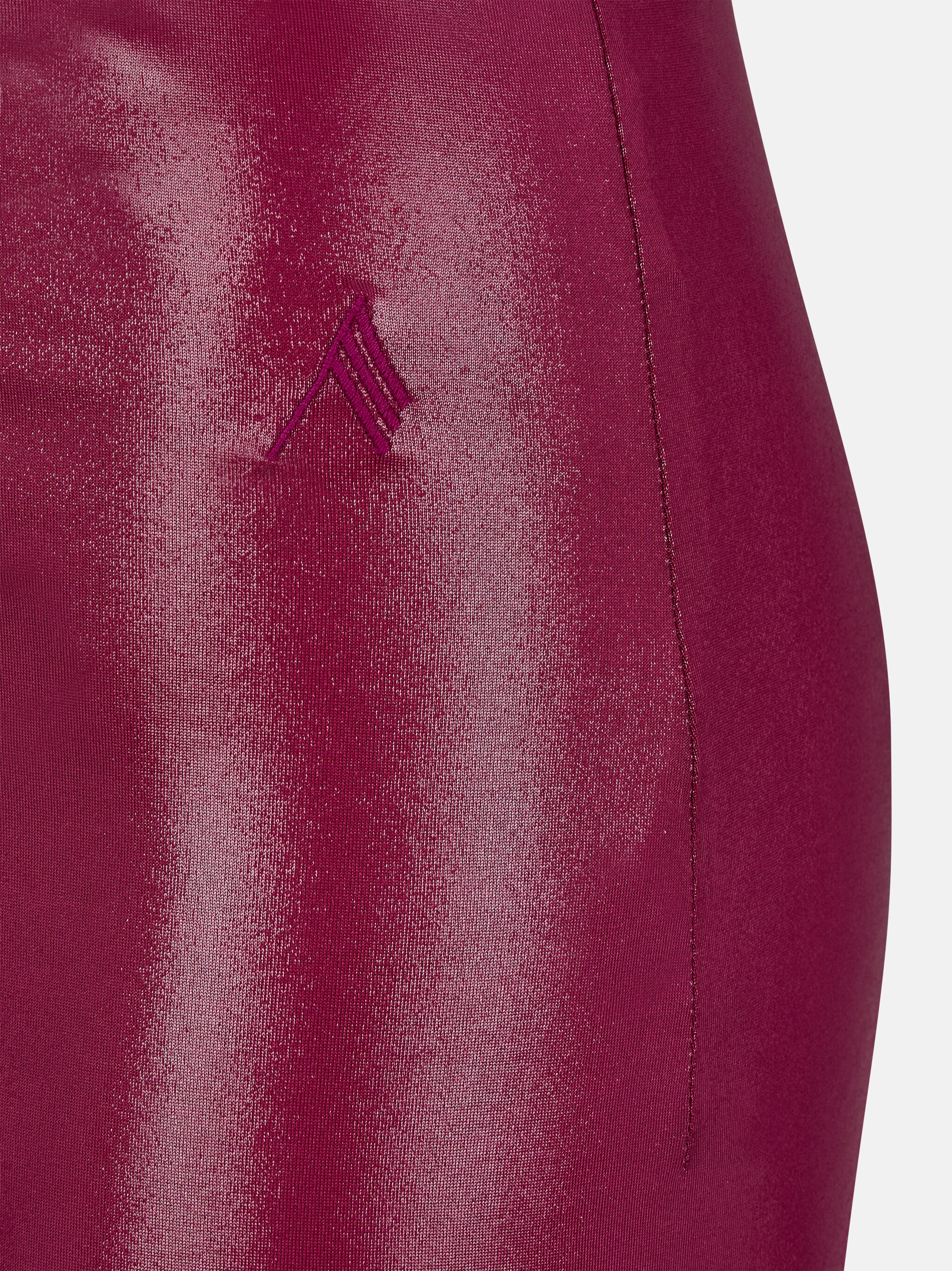 ''RUBY'' WINE RED LONG PANTS - 4