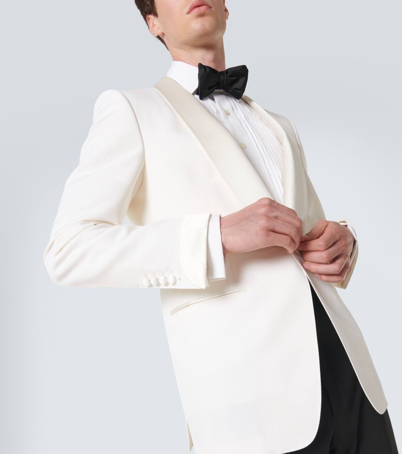 O'Connor tailored wool and mohair blazer 5