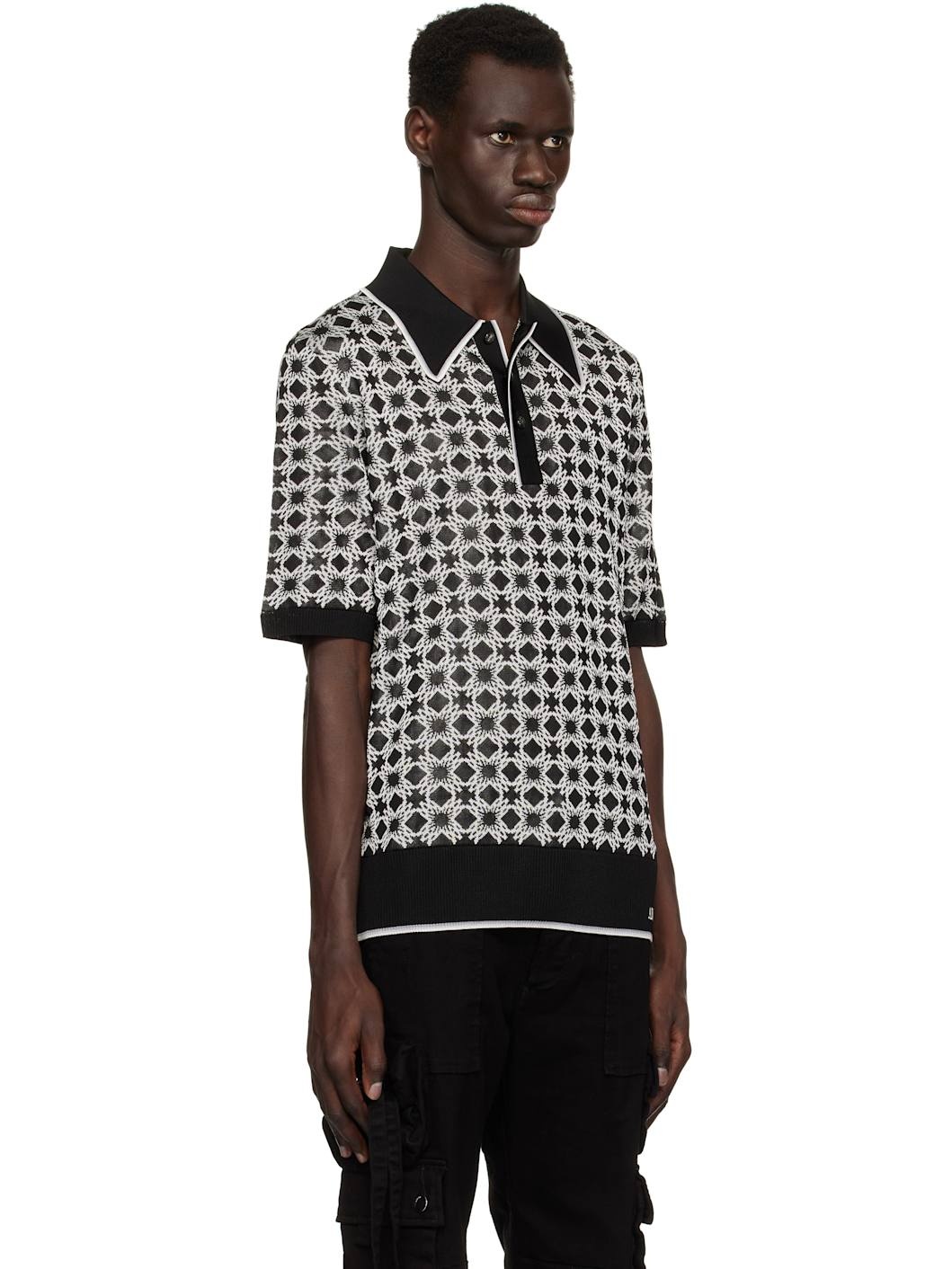 Black MA Quad Polo - 2