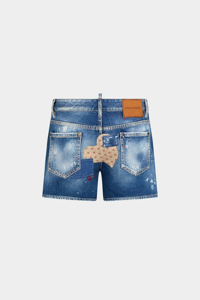 DSQUARED2 MEDIUM WORN OUT BOOTY WASH SEXY 70'S SHORTS outlook