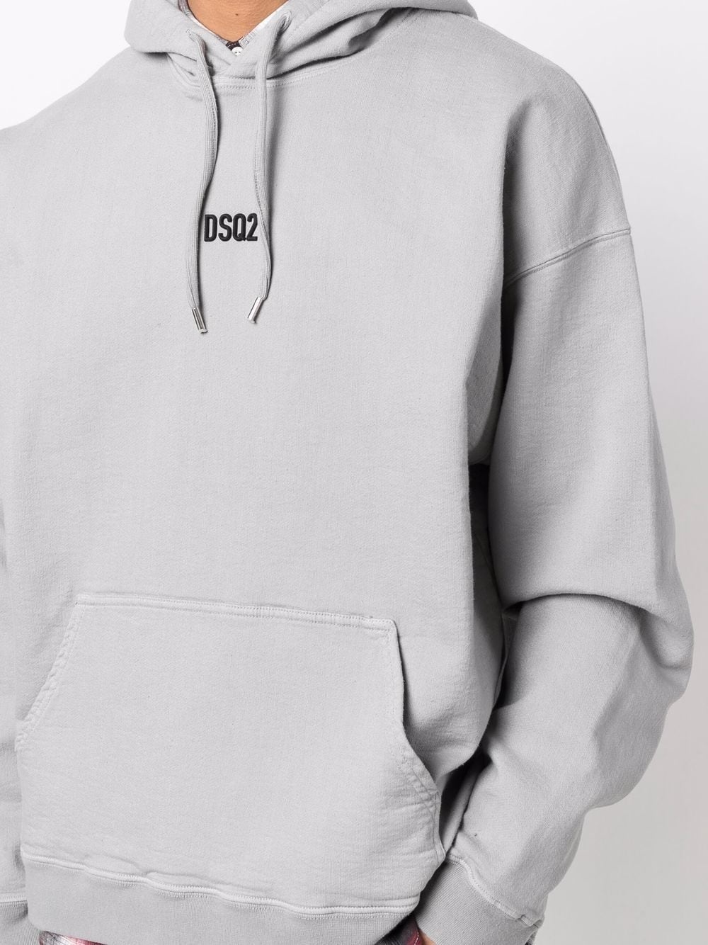 logo-print pullover hoodie - 5