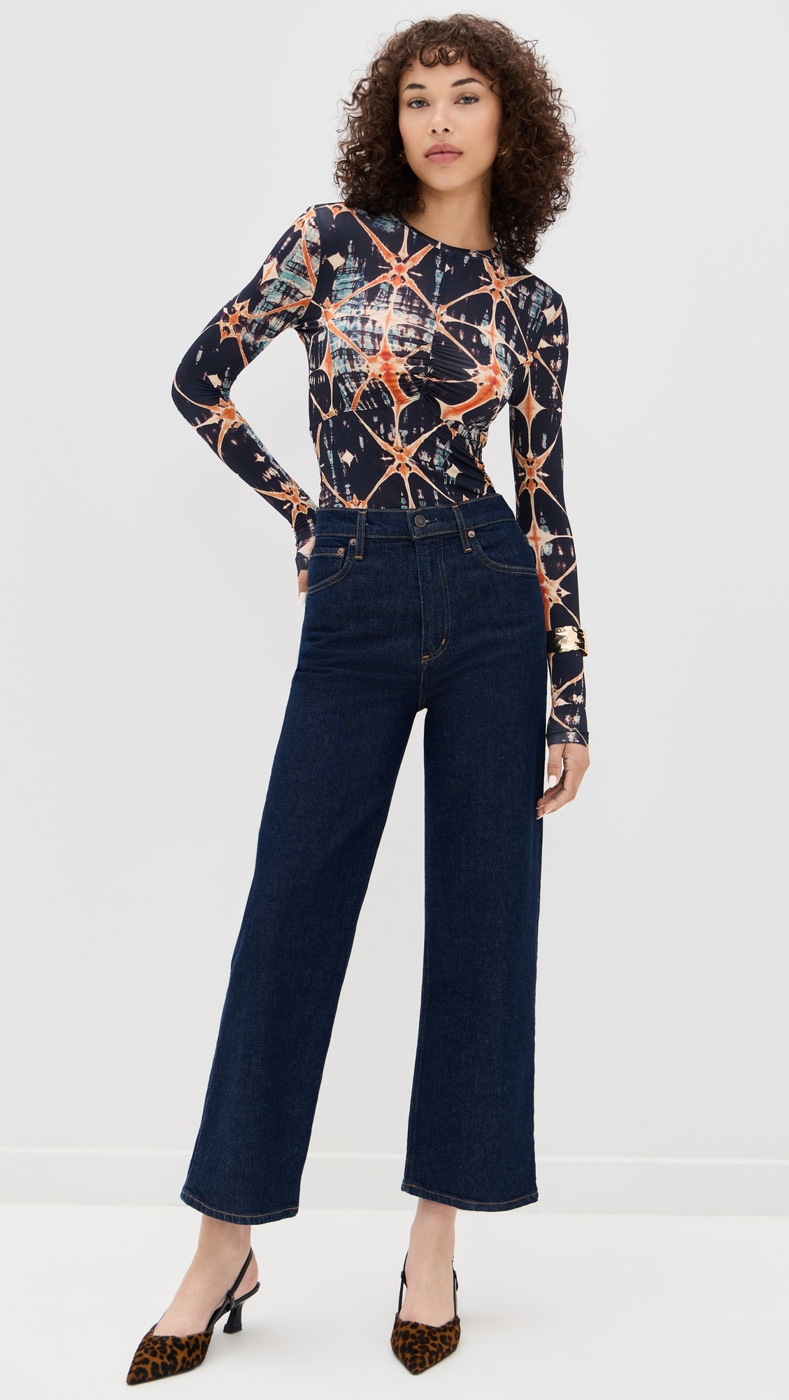 Neri Long Sleeve Ruched Top - 4