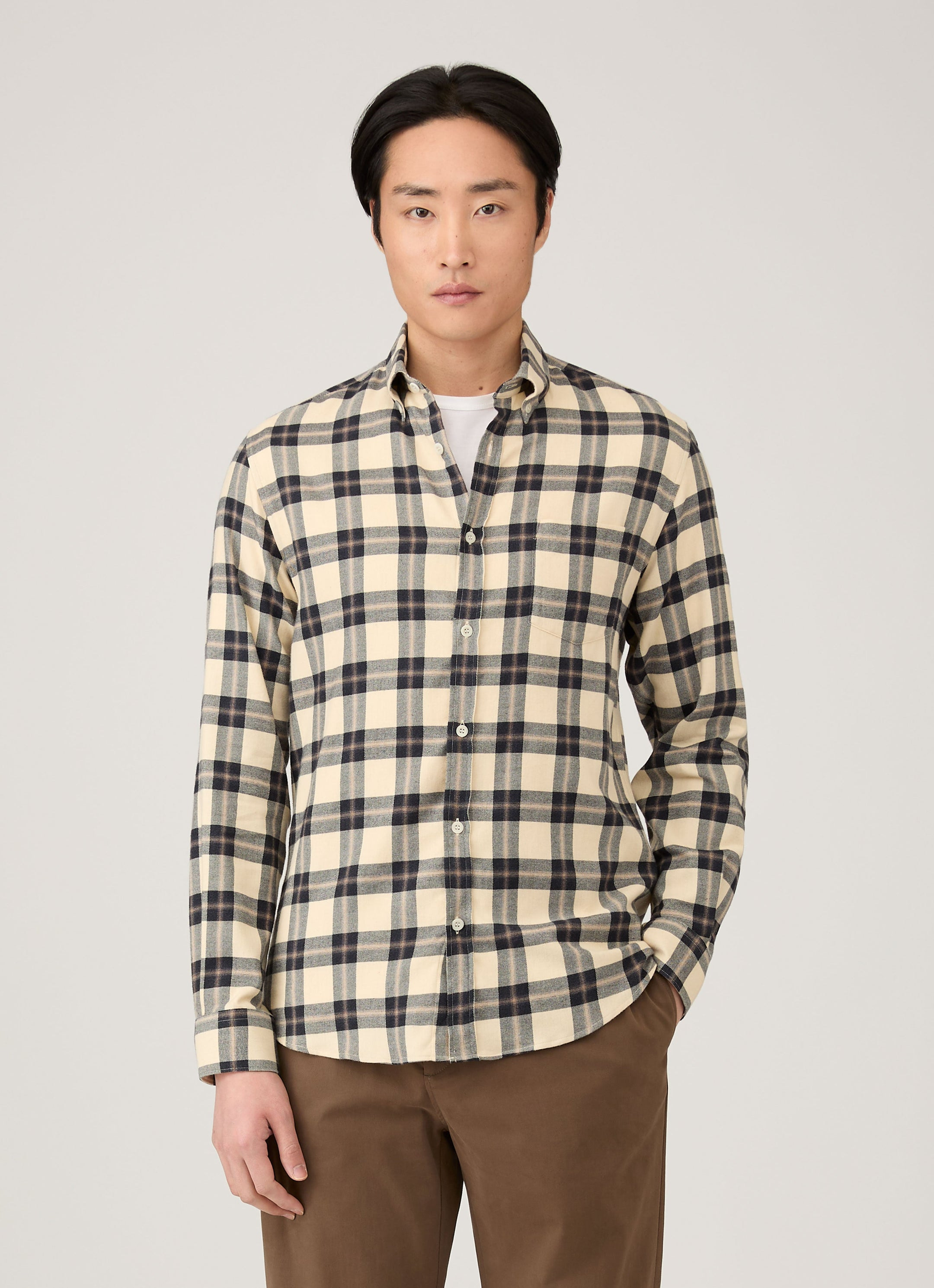 Button Down Flannel Shirt - 2