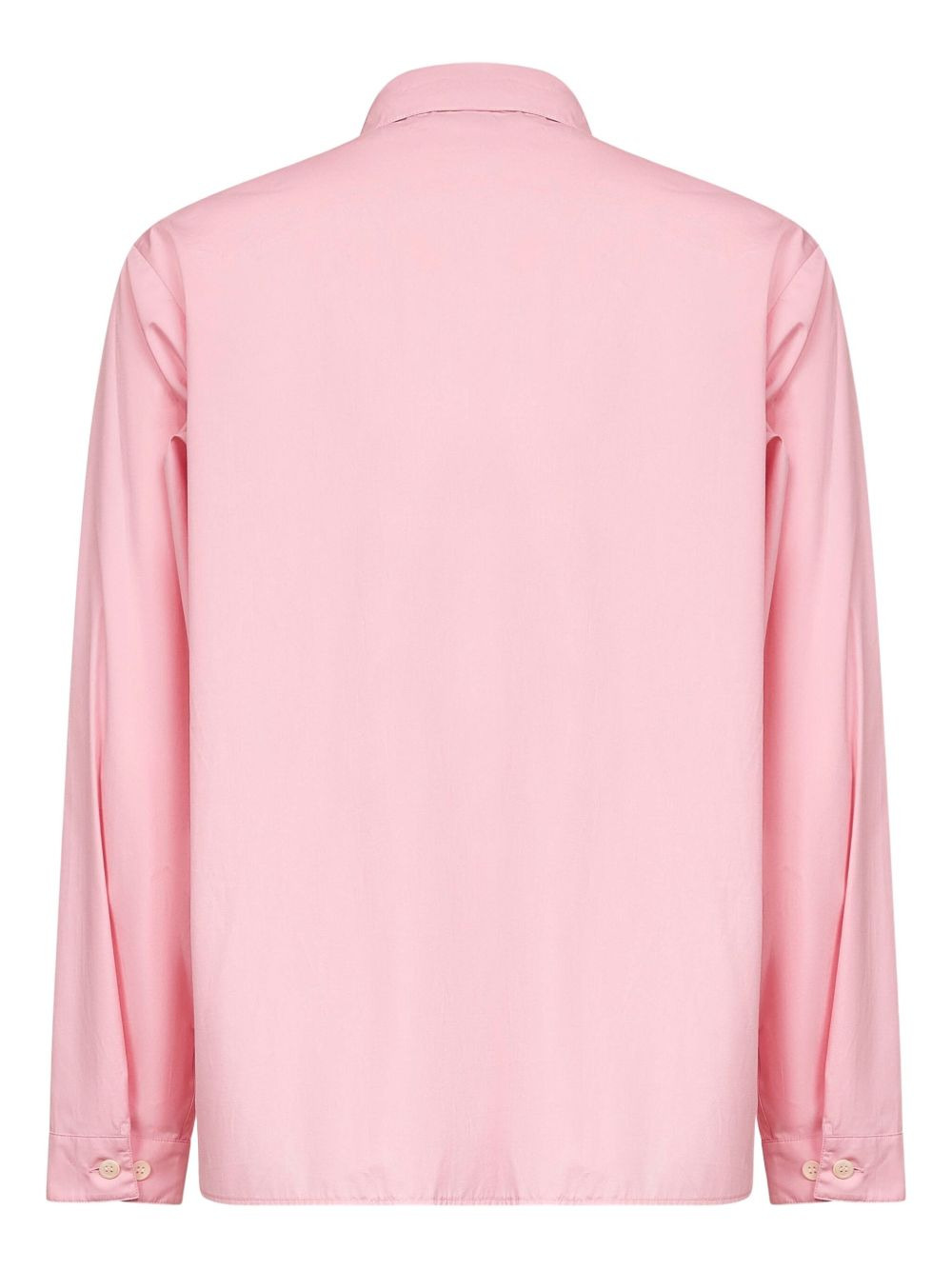 patch-pocket shirt jacket - 2