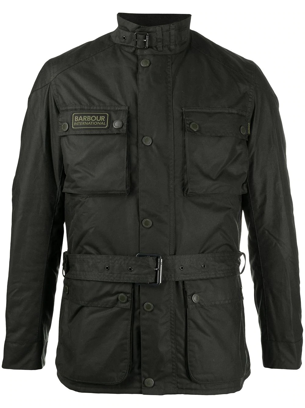 belted jacket - 1